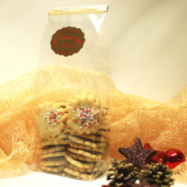 Shortbread with nougat